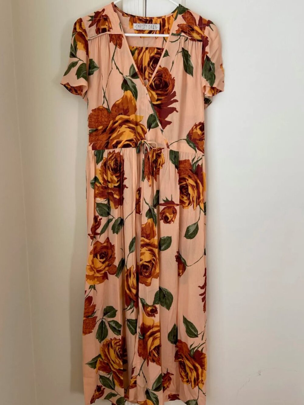 Christy Dawn - Dawn Dress in Peach Floral